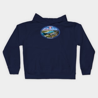 Kamloops Canada Travel Kids Hoodie